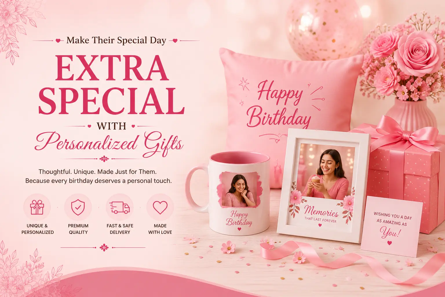 Birthday Gifts, Personalized Gifts, Custom Gifts, Birthday Ideas, Photo Gifts, Personalized Mug, Photo Frame