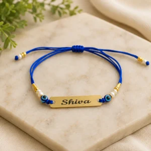 Personalized Evil Eye Name Rakhi