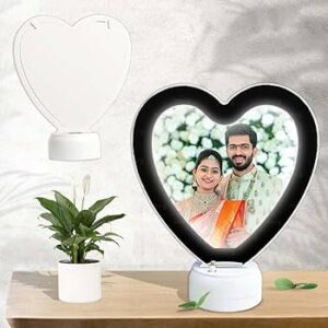 LED Magic Mirror Personalized Photo Lamp
