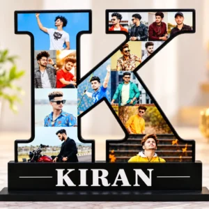 Customized Photo Collage Name Stand
