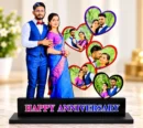 Personalized Anniversary Photo Standee for Couples