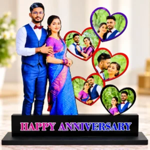 Personalized Anniversary Photo Standee for Couples