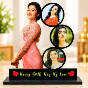 Personalized birthday photo standee gift